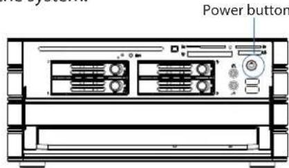 MvixUSA HDHome S4 - Step 9. Power On / Off the system - 1