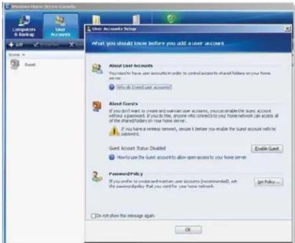 MvixUSA HDHome S4 - User Accounts Setup - 1