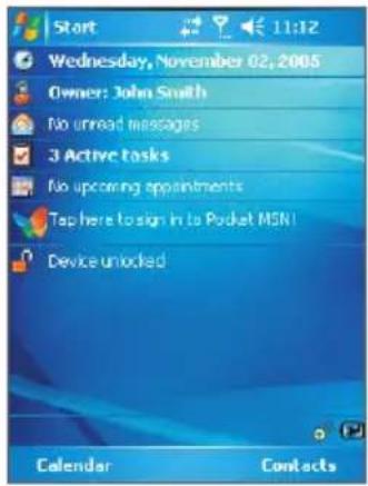 Dopod 818 Pro - Manage screen settings - 1