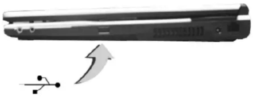 Everex StepNote NM3900W - Using the USB Port - 1