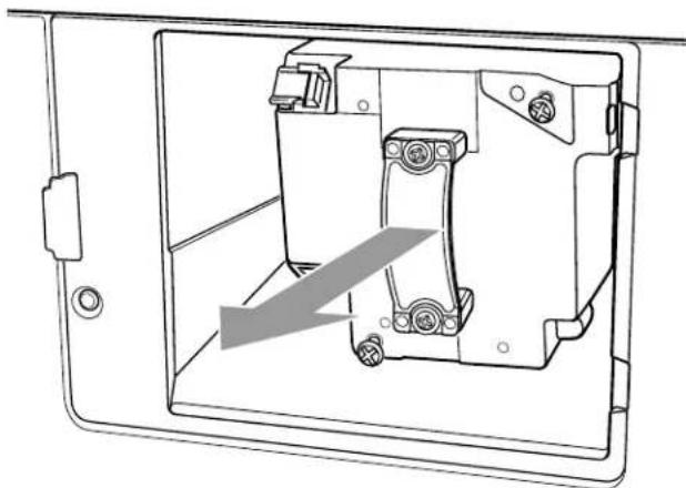 EPSON Livingstation LS57P1 - Removing and Installing the Lamp - 4