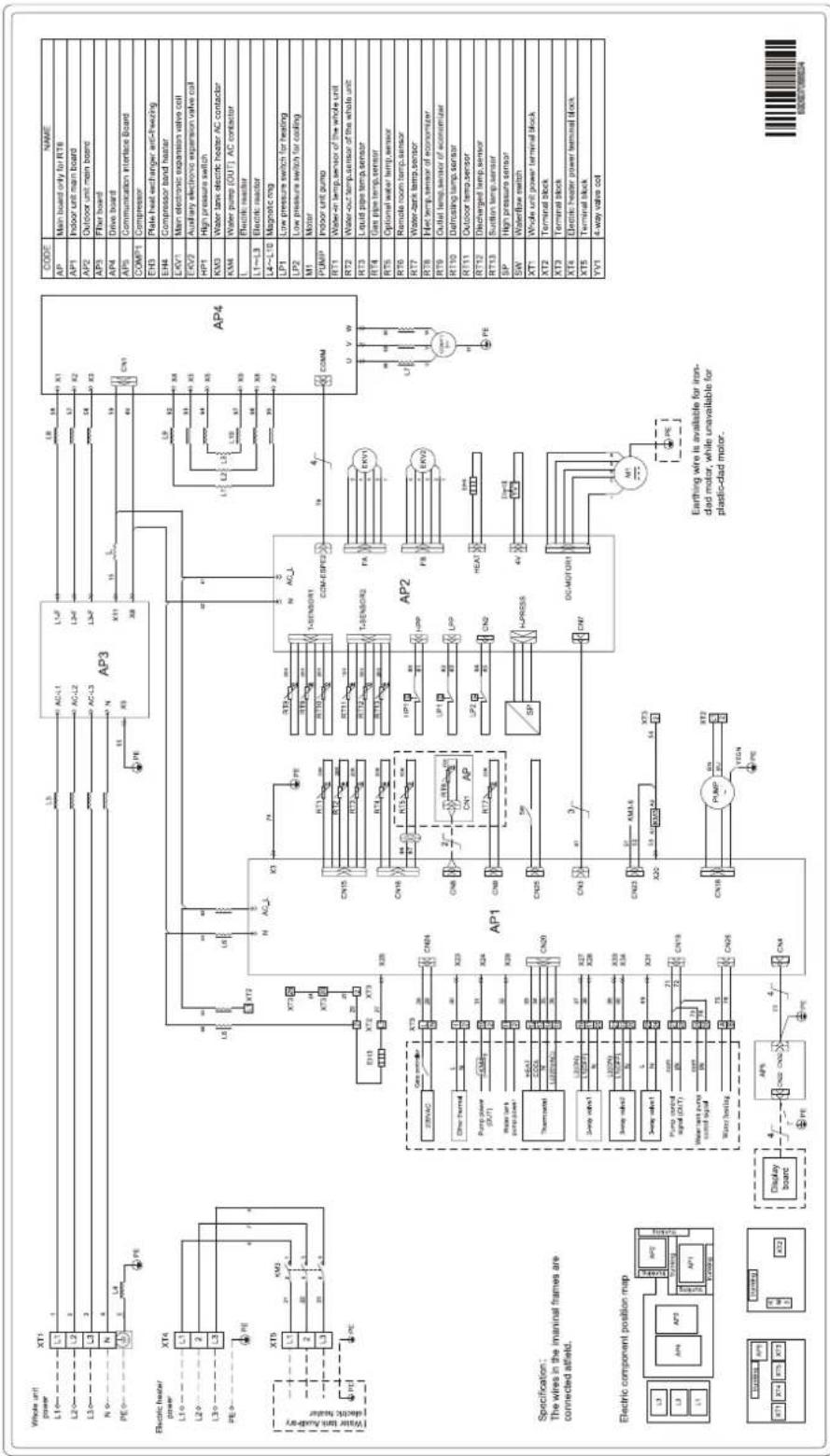 Toyotomi THMU410/3R32 - Electric wiring - 7