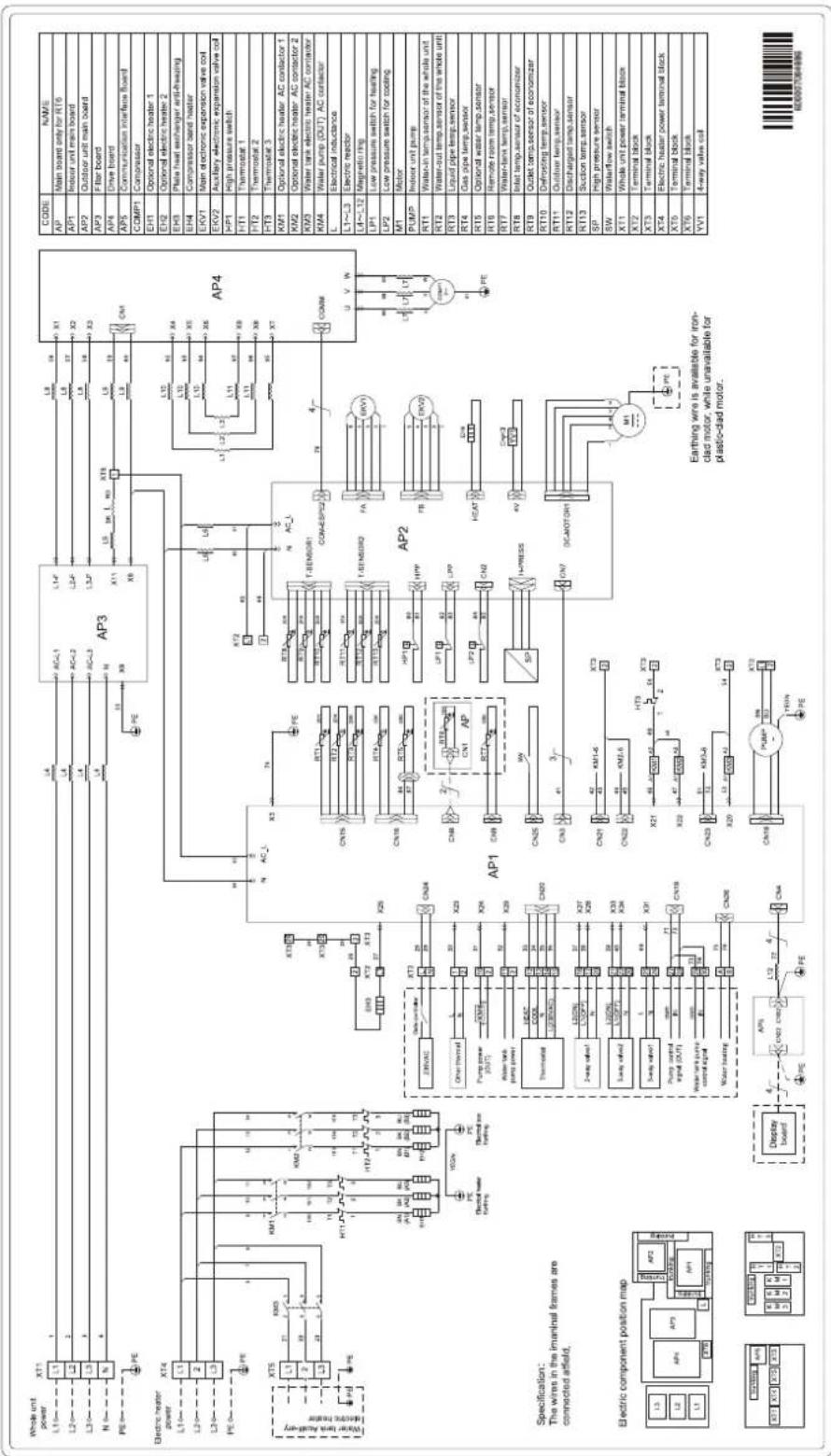 Toyotomi THMU410/3R32 - Electric wiring - 6