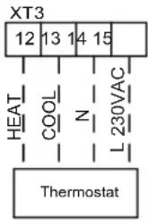 Toyotomi THMU410/3R32 - Thermostat - 1