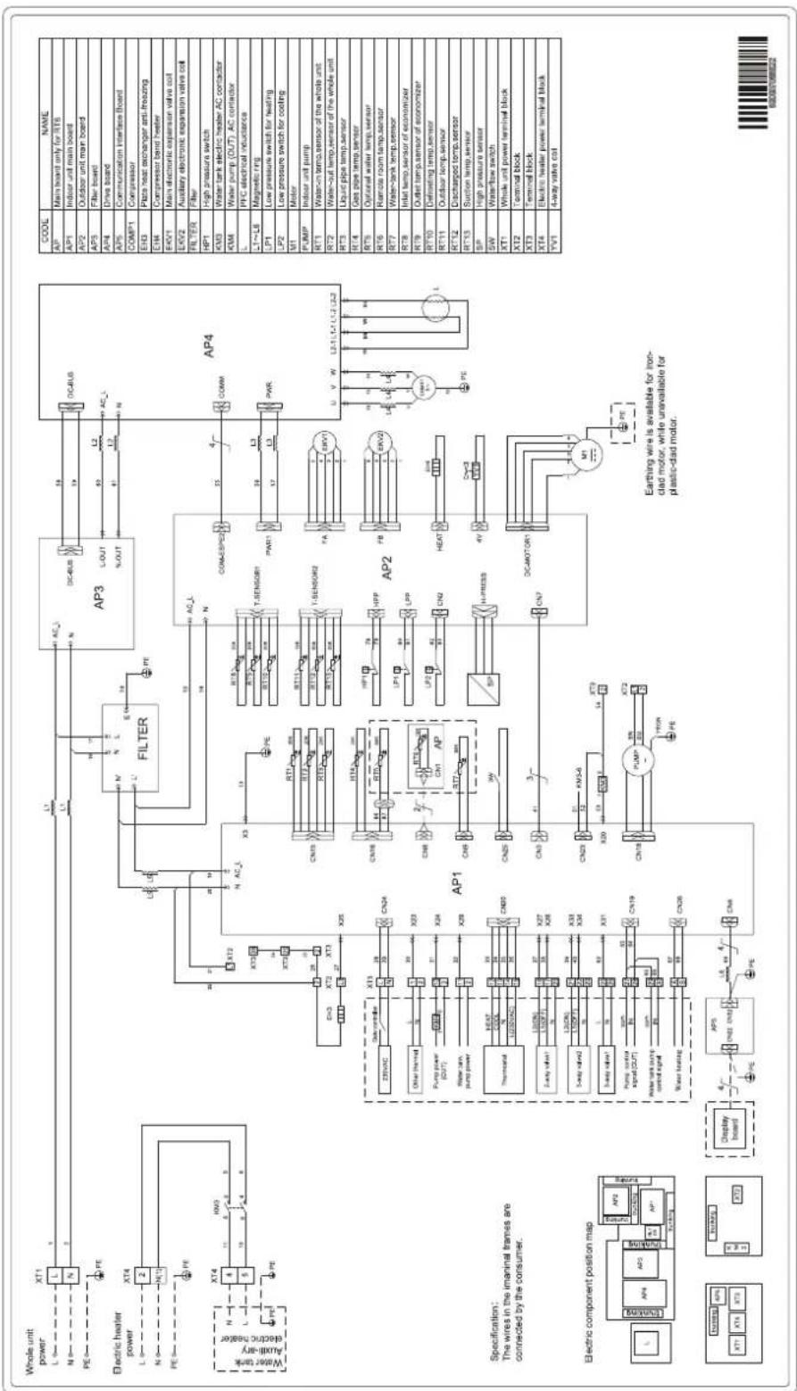Toyotomi THMU412/1R32 - Electric wiring - 4