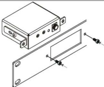 Kramer RK-T2SB-B - Installing a Typical Device - 4