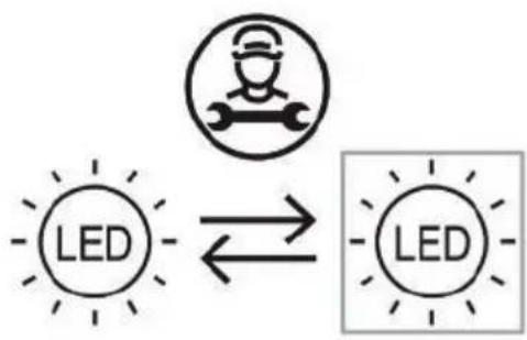Caple COR541SL - LIGHT SOURCE ENERGY CLASS - 1