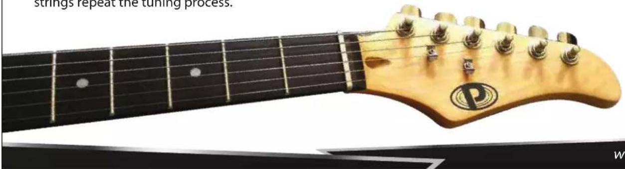 strings repeat the tuning process.