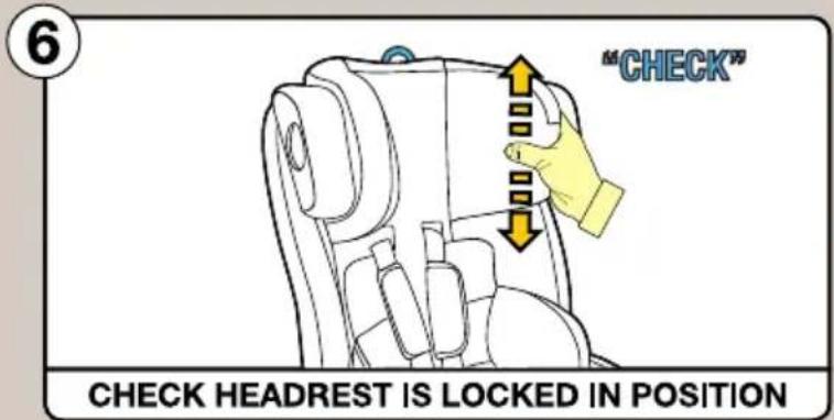 InfaSecure Momentum Onyx - Rearward Facing Mode Seat Belt Installation (Use For Infant) - 8