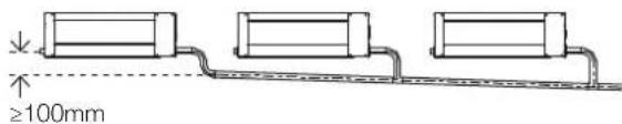 Kaden KDI36 - Note on drainpipe installation - 4