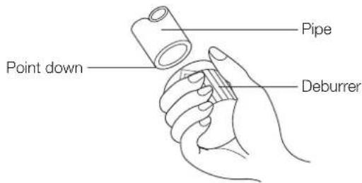 Kaden KDI36 - Step 2: Remove burrs - 1
