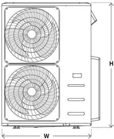 Kaden KDI36 - Outdoor unit specifications - 2
