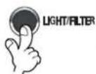 LG GW-P227YTNK - This button turn the dispenser light in the dispenser on an off. - 1