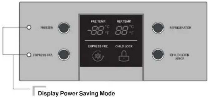 LG GW-P227YTNK - Adjusting the temperatures and functions - 2