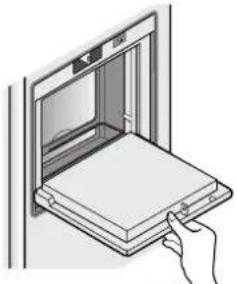 LG GW-P227YTNK - Open the refreshment center door. - 1
