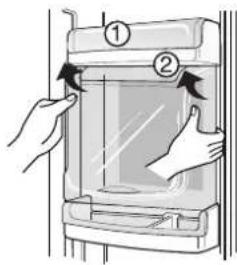 LG GW-P227YTNK - Vegetable compartment cover - 1