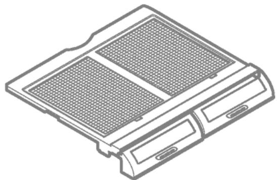LG GR-E2TTI - CRISPER COVER WITH LATTICE ON INNER SURFACE - 1