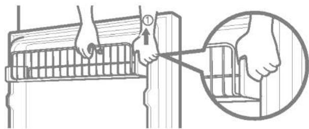 LG GR-E2TTI - Tilt-out Door Basket - 1