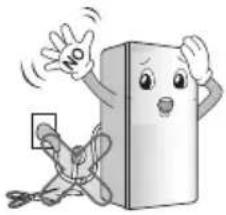 LG GR-M802HSHM - Do not extend or modify the length of the power plug. - 1