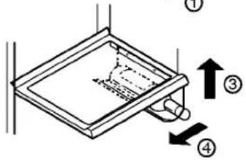 LG GR-B2071GPC - In case of separating the wine holder : - 1