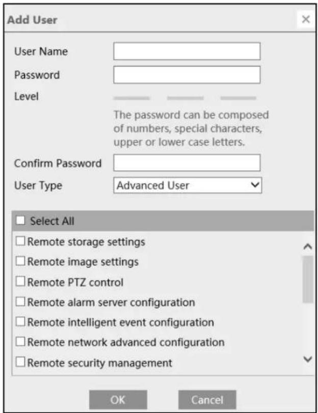 Speco Technologies O8VT3G - Add user: - 1