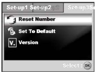 MINOX DC 7011 - Setup Menu - 3