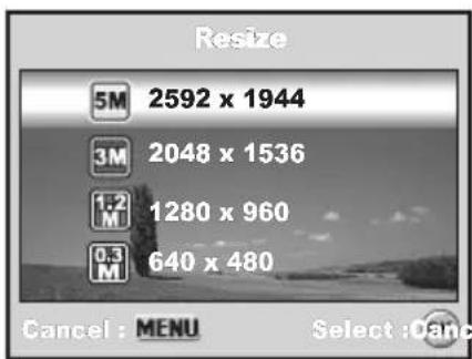 MINOX DC 7011 - Resizing an Image - 2