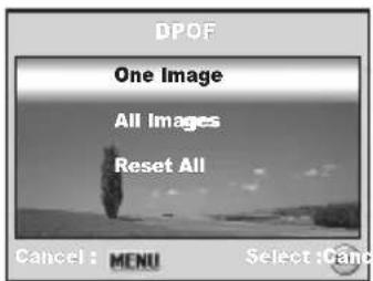 MINOX DC 7011 - Setting the DPOF - 3
