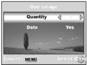 MINOX DC 7011 - Setting the DPOF - 4