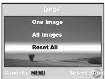 MINOX DC 7011 - Setting the DPOF - 7