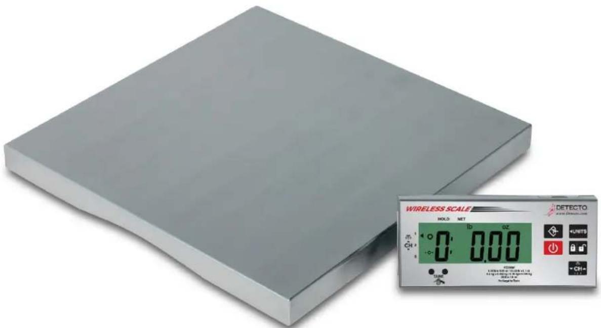 Cardinal Detecto PZ60W - PZ30W / PZ60W Wireless Pizza Scale Owner's Manual - 1