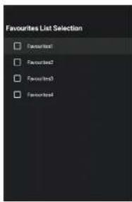 Kogan KALED32F98TA - Defining favourite channels - 2