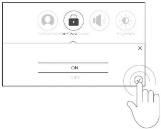 Fisher & Paykel COOKTOPCI926DTB4 - To activate Key lock - 1