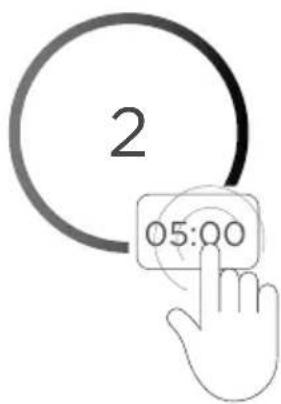 Fisher & Paykel COOKTOPCI926DTB4 - Resetting the timer - 1