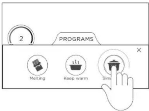 Fisher & Paykel COOKTOPCI926DTB4 - Simmering function - 4