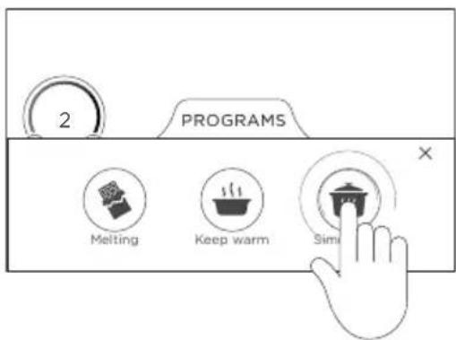 Fisher & Paykel COOKTOPCI926DTB4 - Simmering function - 2