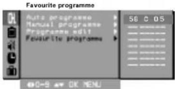 LG RT-44NB11RB - Favourite programme - 1