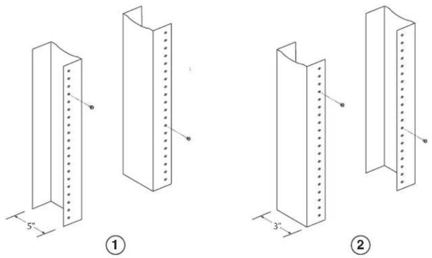 DELL PowerConnect B-RX8 - Mounting a BigIron RX-4 chassis in a rack - 1