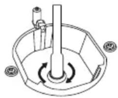 Infiniton CC62EHX - Nozzle change operation - 3