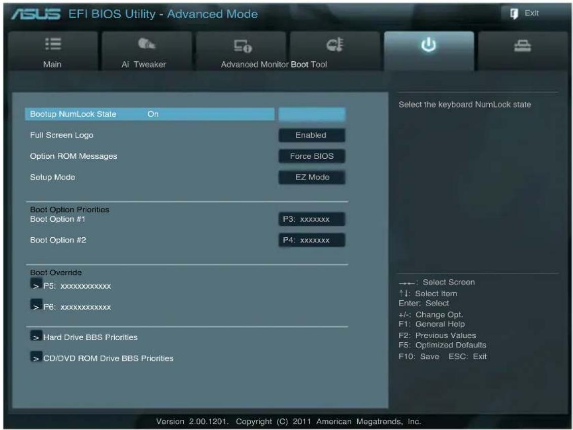 ASUS ESC500 - 啟動選單(Boot menu) - 1