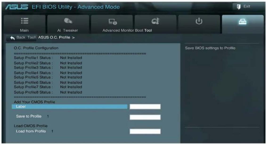 ASUS ESC500 - ASUS O.C. Profile - 1
