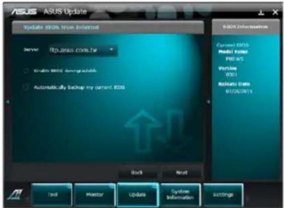 ASUS ESC500 - 使用網路更新 BIOS 程式 - 2