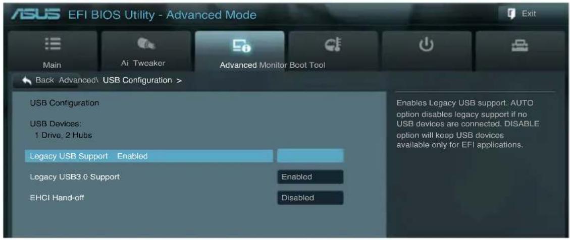 ASUS ESC500 - USB 裝置設定(USB Configuration) - 1