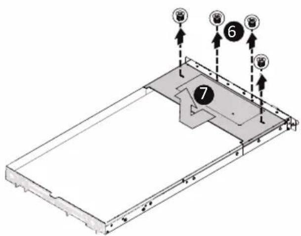 GIGABYTE R183-Z95 - Follow these instructions to remove the chassis cover: - 2