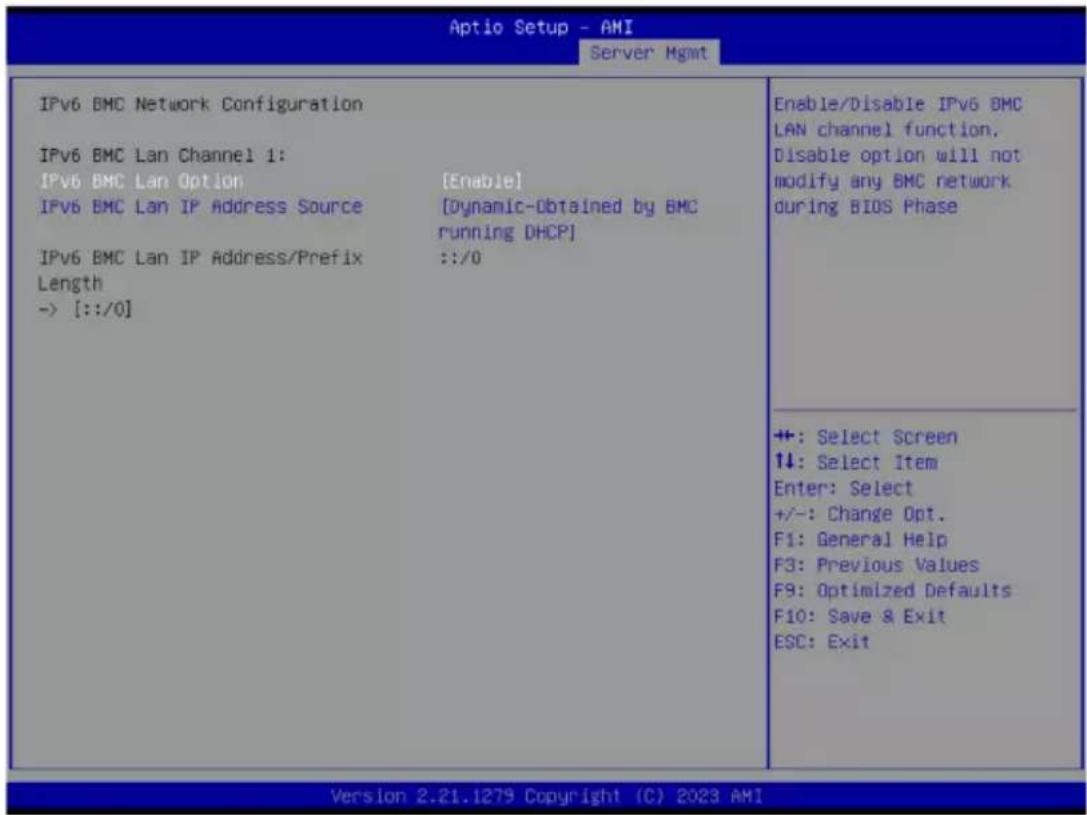 GIGABYTE R183-Z95 - 5-6-4 IPv6 BMC Network Configuration - 1