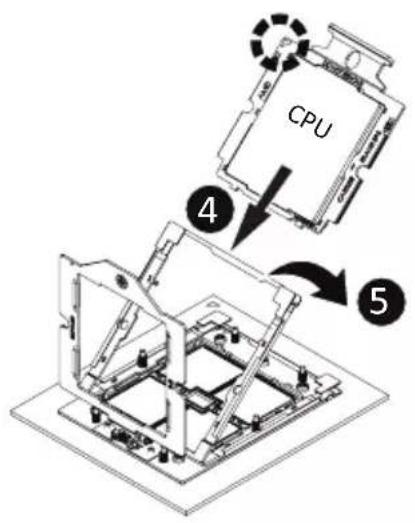 GIGABYTE R183-Z95 - Follow these instructions to install the CPU: - 3
