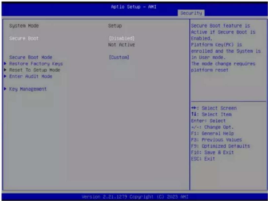 GIGABYTE R183-Z95 - 5-7-1 Secure Boot - 1