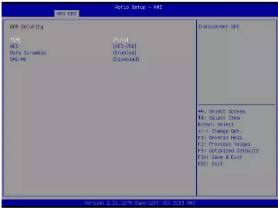 GIGABYTE R183-Z95 - 5-3-3-8 DDR Security - 1