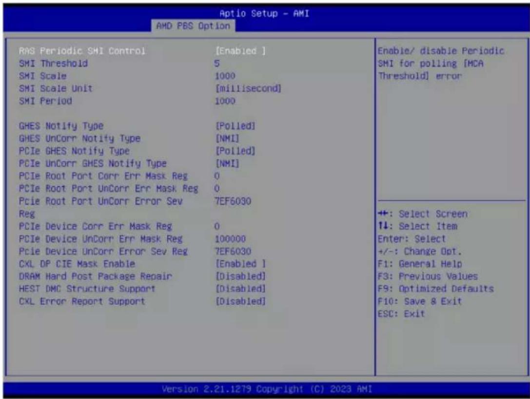 GIGABYTE R183-Z95 - Parameter Description - 1
