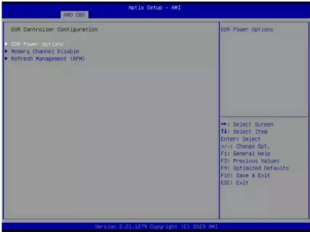 GIGABYTE R183-Z95 - 5-3-3-2 DDR Controller Configuration - 1